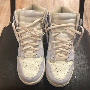 Wmns Nike Dunk High Football Grey size 10w